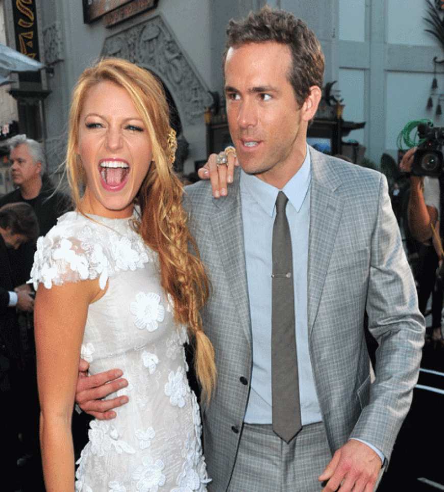 Yay! Blake Lively & Ryan Reynolds Yay! Blake Lively & Ryan Reynolds