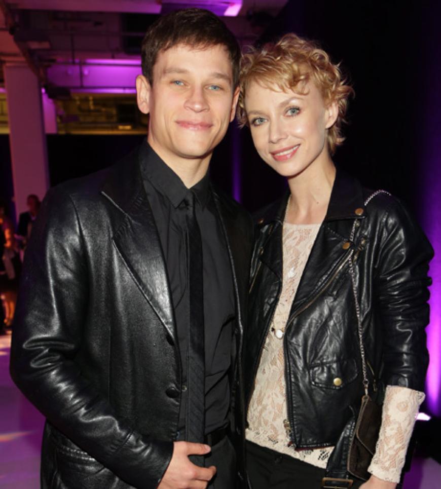 Schauspieler Vinzenz Kiefer und Freundin Masha Tokareva