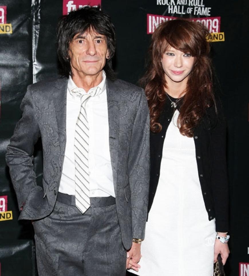 Alt-Rocker Ron Wood liebte die 40 Jahre jüngere Ekaterina Ivanova. Das russische Model und der