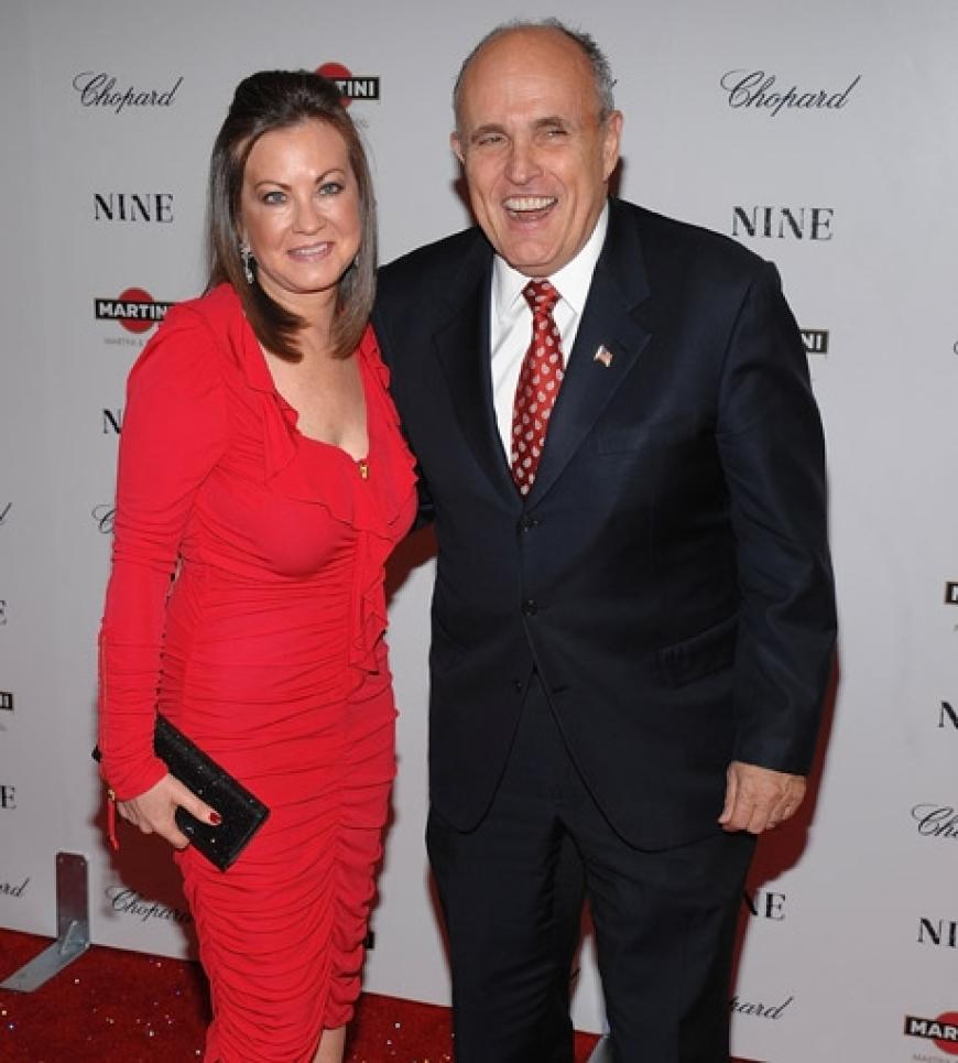 Der ehemalige Bürgermeister von New York, Rudy Giuliani, kam gemeinsam mit seiner Ehefrau Judith