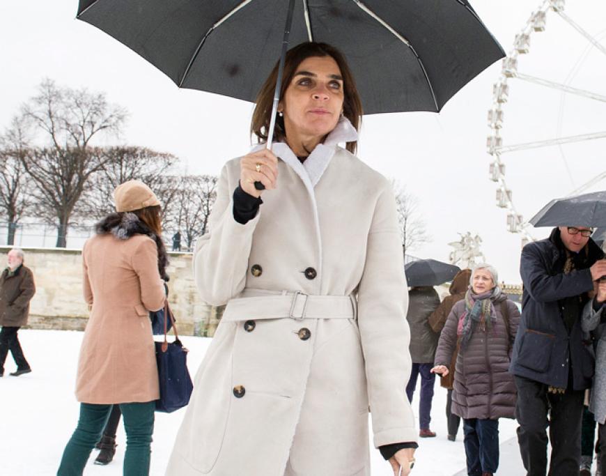Die ehemalige Vogue-Chefin (Frankreich): Carine Roitfeld