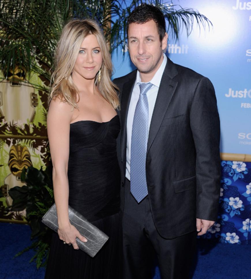 Würden auch privat ein hübsches Paar abgeben: Jennifer Aniston und Adam Sandler