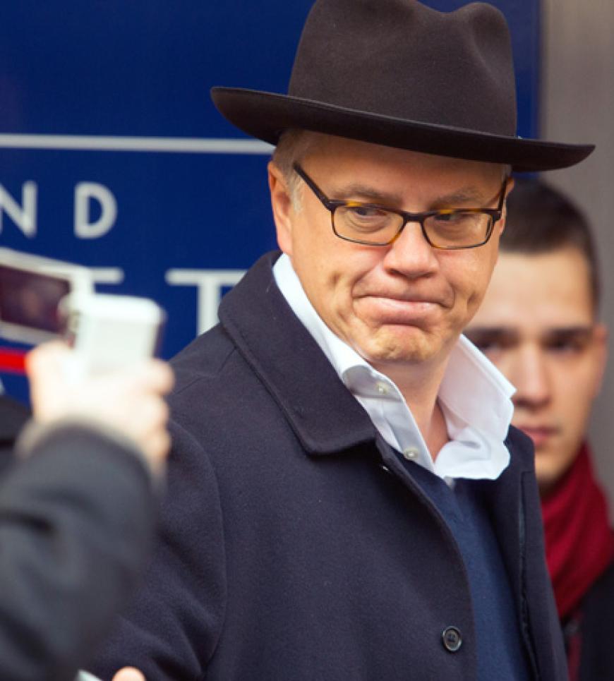 Jury-Mitglied und Schauspieler Tim Robbins kommt in Berlin an
