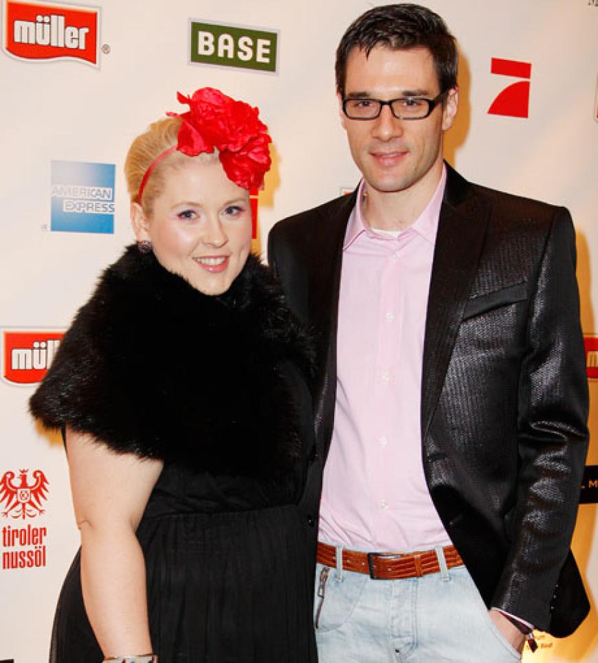 Florent Raimond Ehemann und Maite Kelly bei der Movie meets Media-Night