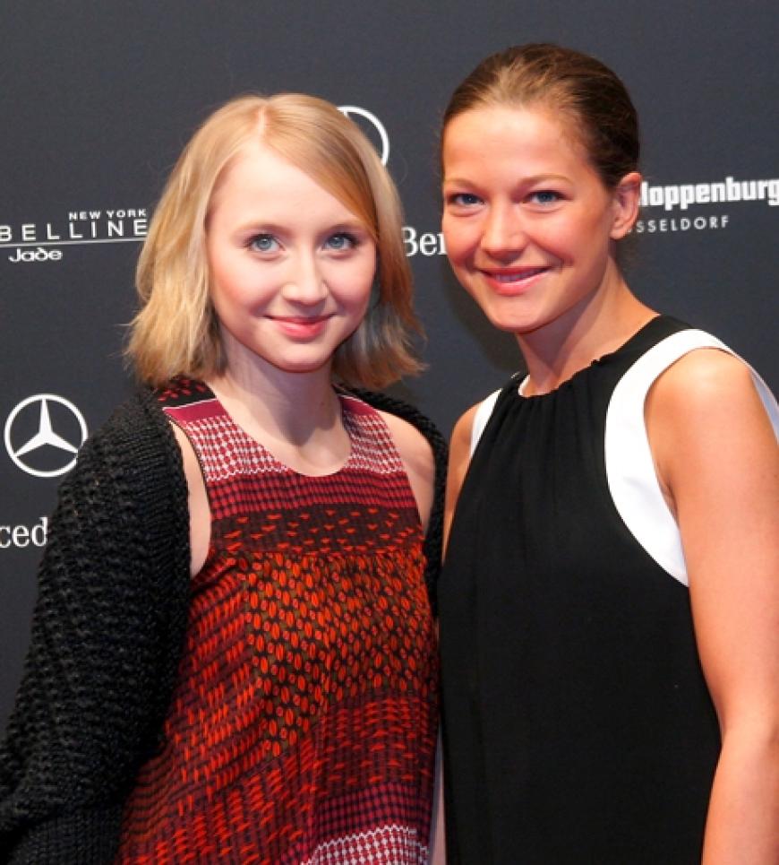 Die Schauspielerinnen Anna Maria Mühe und Hannah Herzsprung