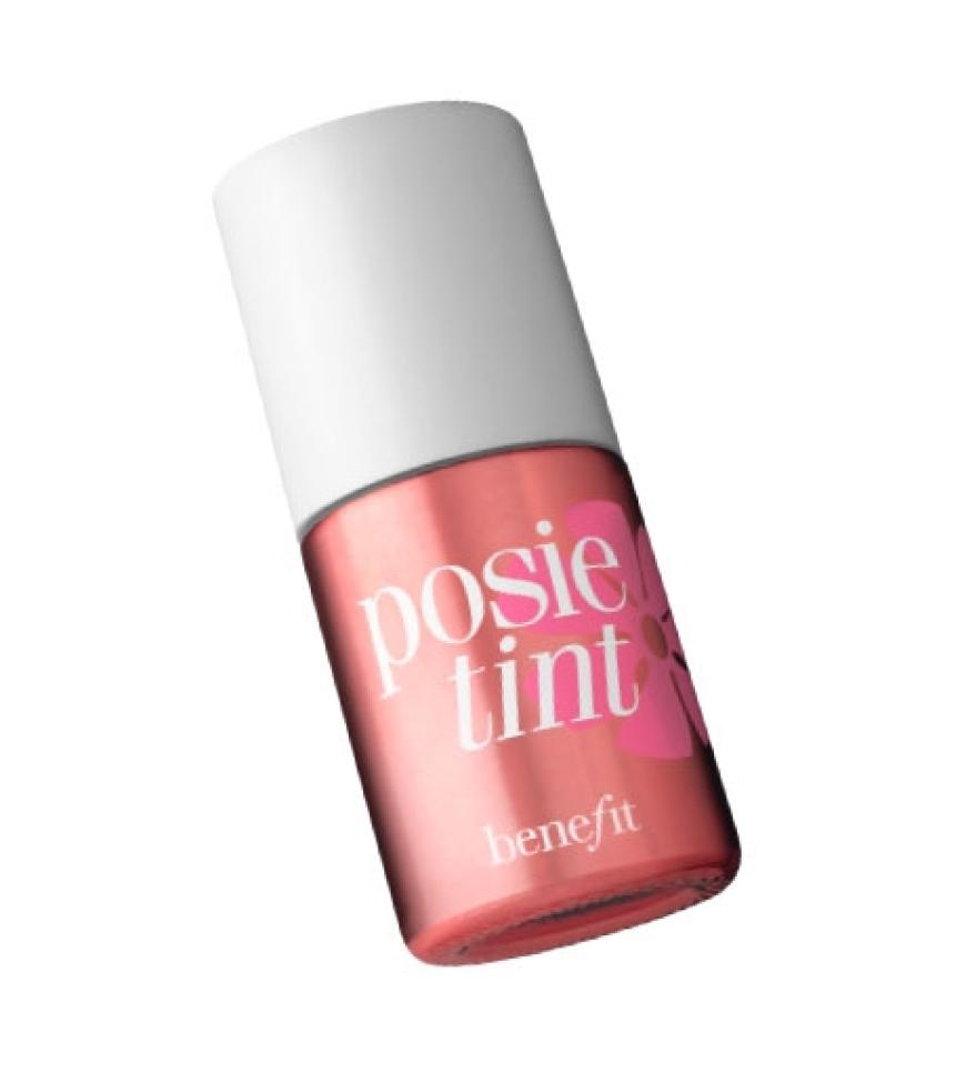 Rosa Wangen: Gel für Wangen und Lippen Posietint von Benefit, ca. 32 Euro