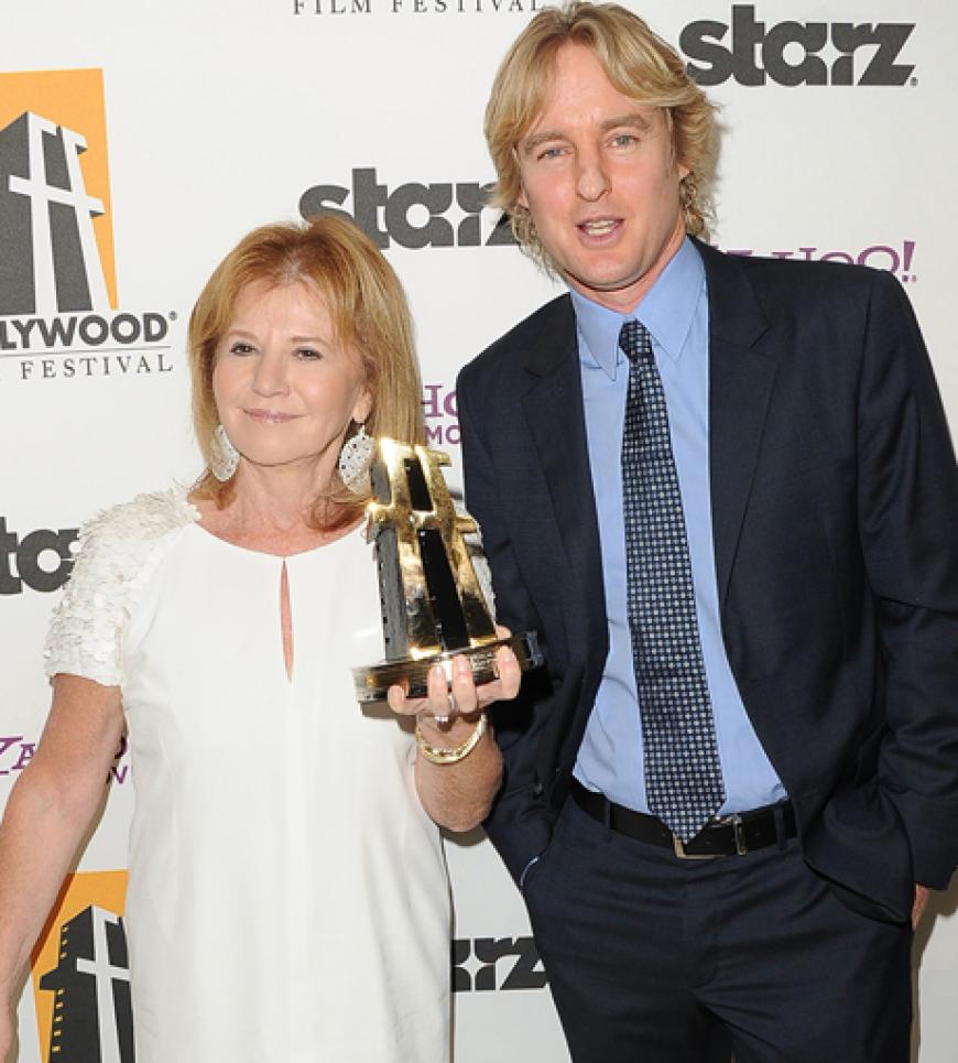 Letty Aronson bedankte sich bei Owen Wilson für ihre Auszeichnung