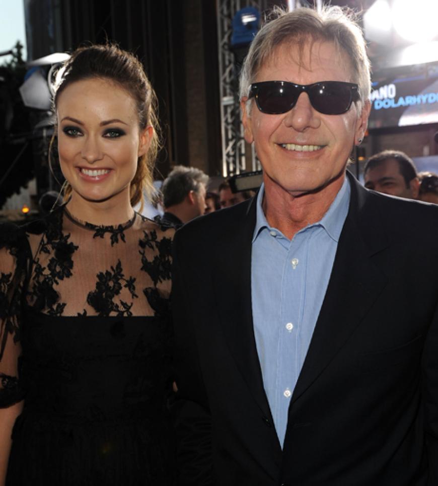 Olivia Wilde und Harrison Ford kommen zur Premiere von