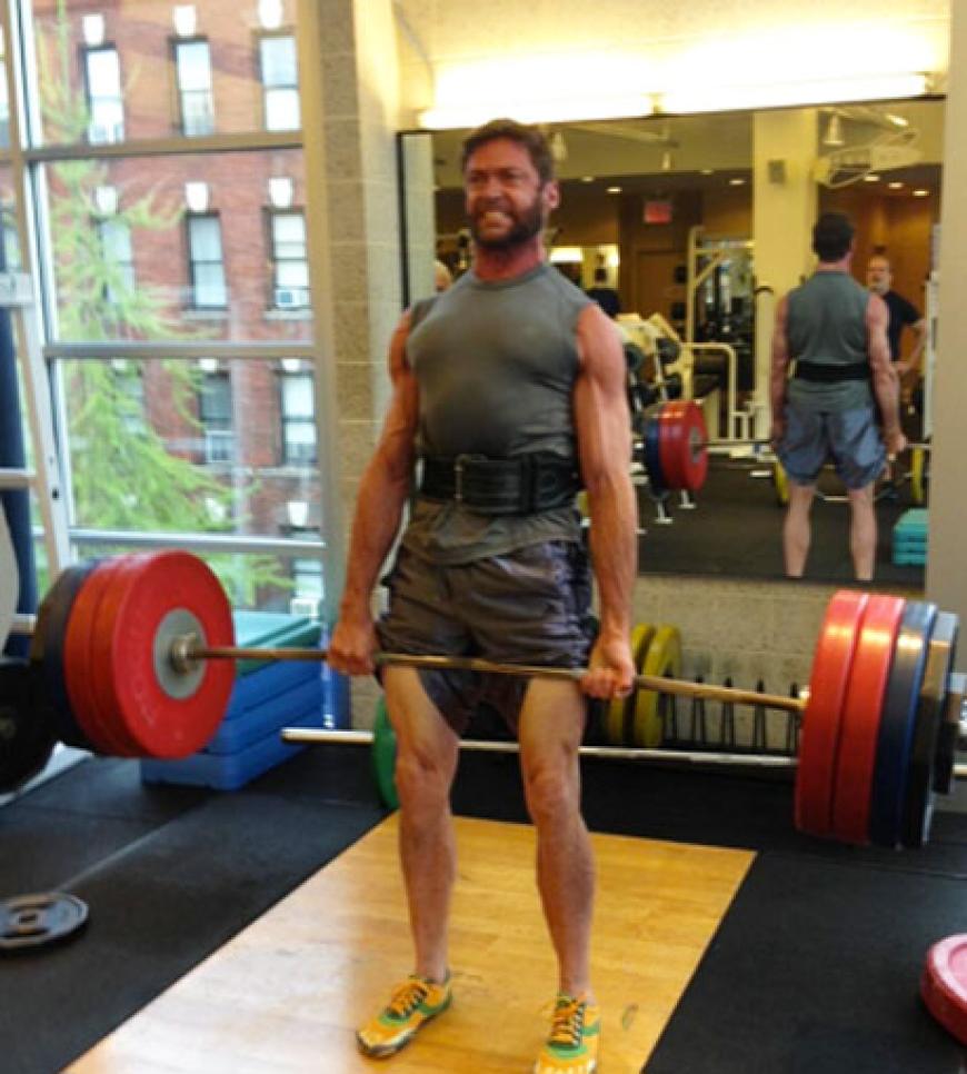 Hugh Jackman tut viel für seinen perfekten Körper. Ob er hier für seinen nächsten Auftritt als