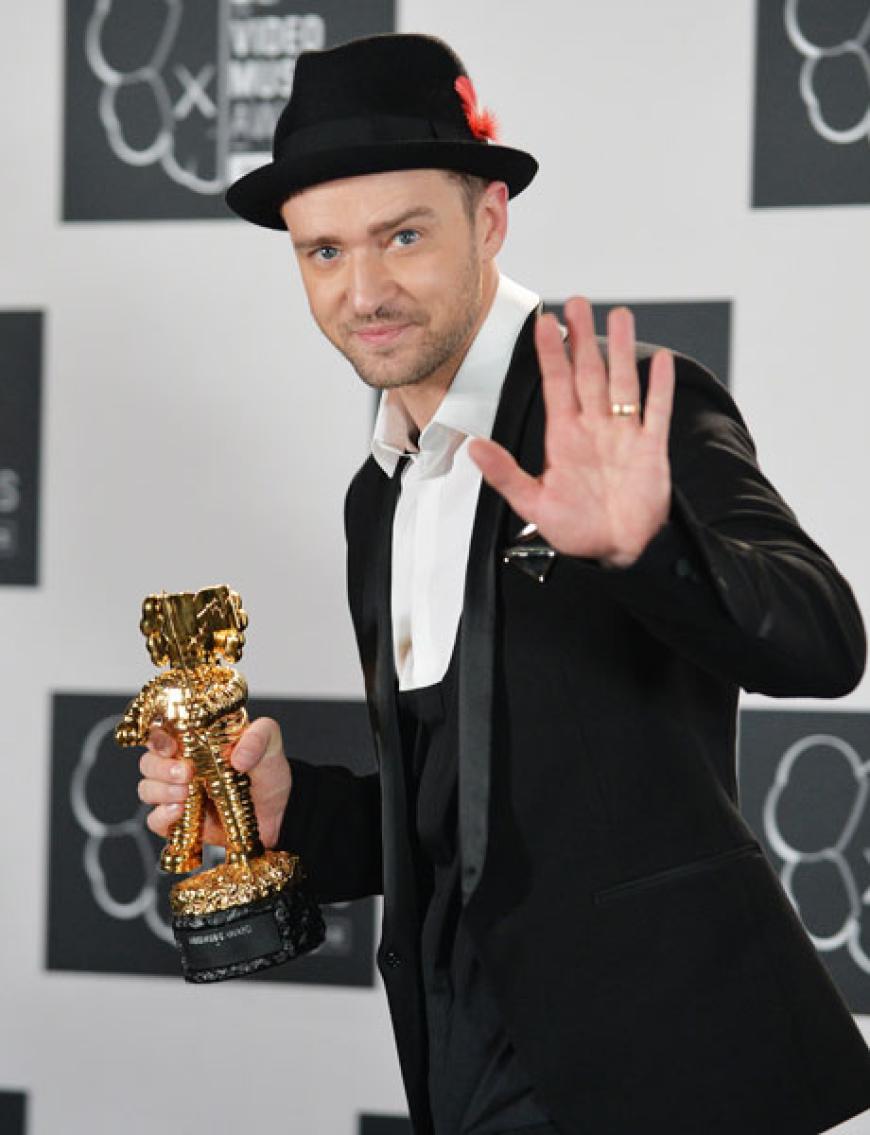 Der Abräumer des Abends war definitiv Justin Timberlake. Unter anderem gewann er in der wichtigen Kategorie