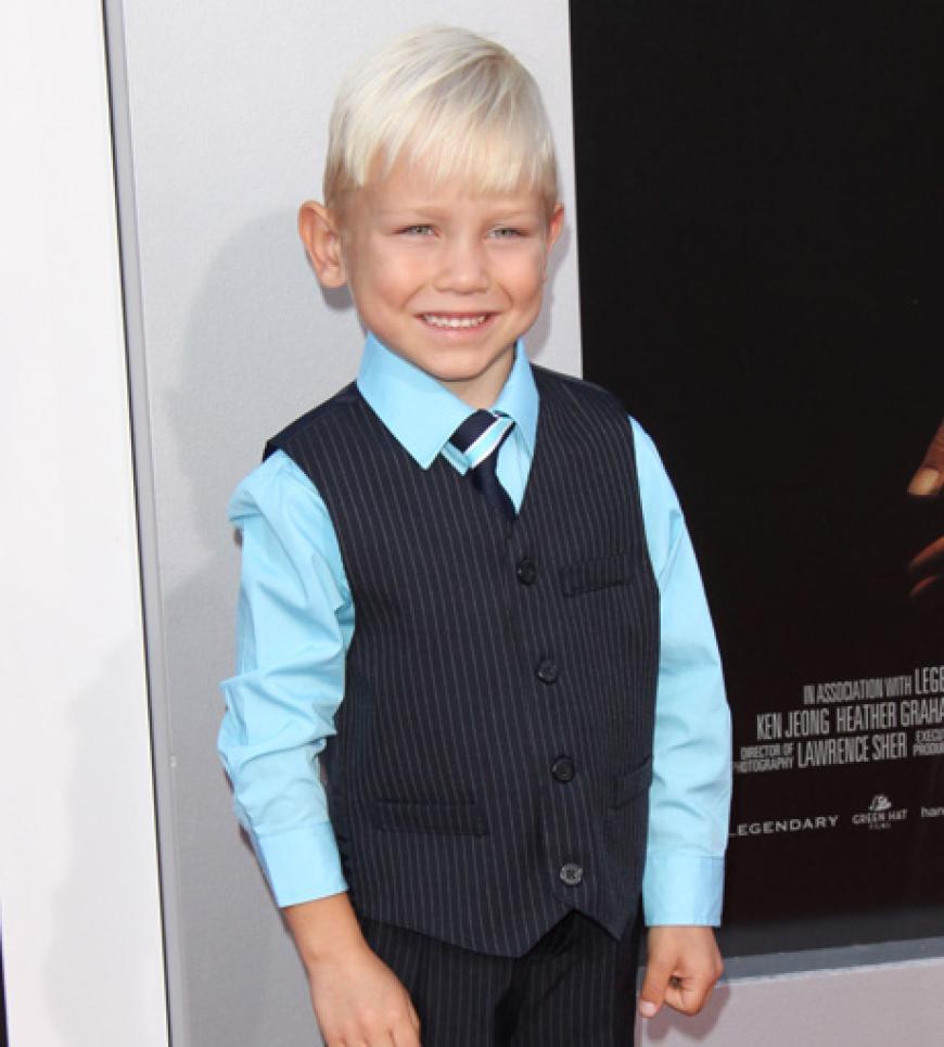 Heute sieht Grant Holmquist so aus. Der Sechsjährige lief bei der Premiere in Los Angeles stolz über den Roten Teppich