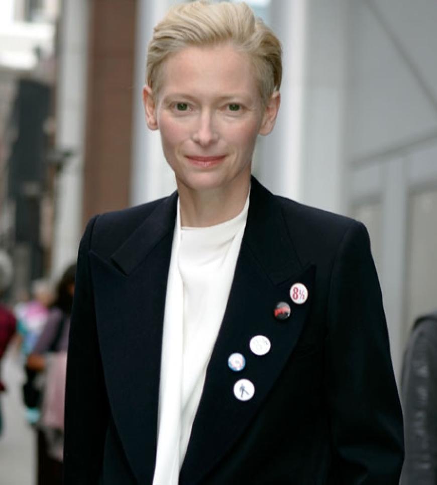 Oscar-Preisträgerin Tilda Swinton ist von Venedig nach Toronto gereist