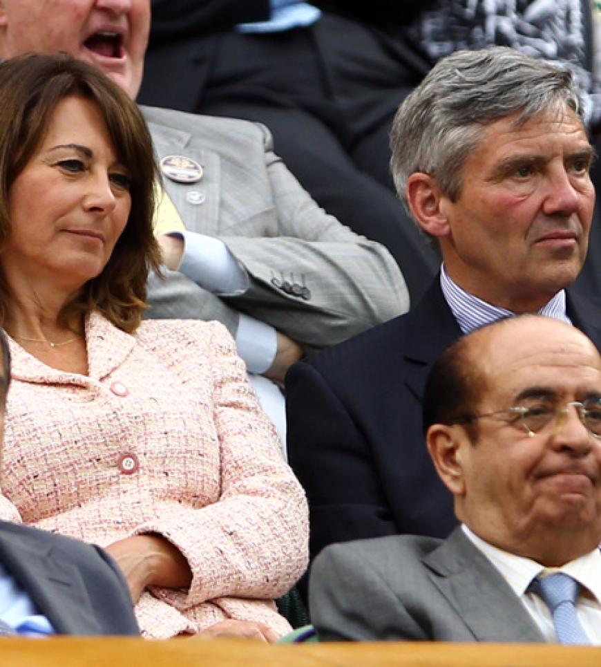 Auch Kates Eltern, Carole und Michael Middleton, kamen zum Tennis-Turnier