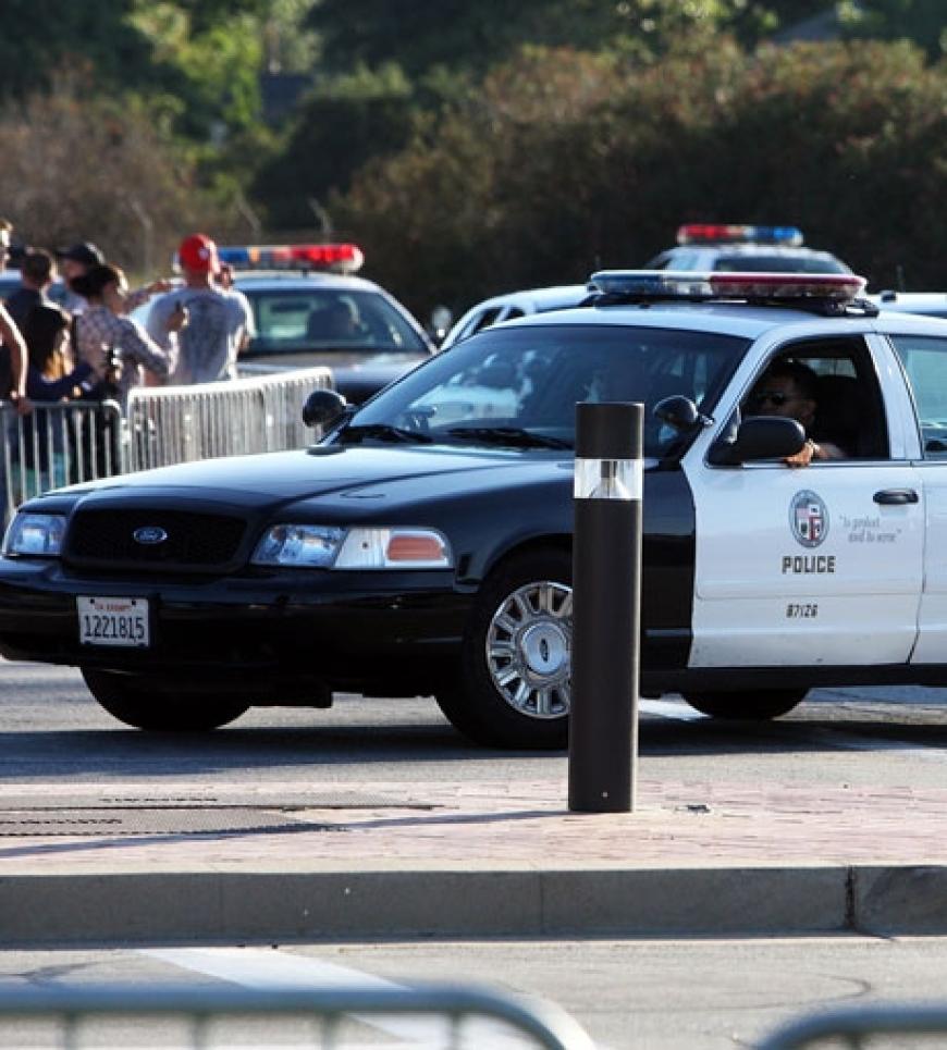 Die Polizei in Los Angeles rechnet mit einem Ansturm von bis zu 700 000 Besuchern