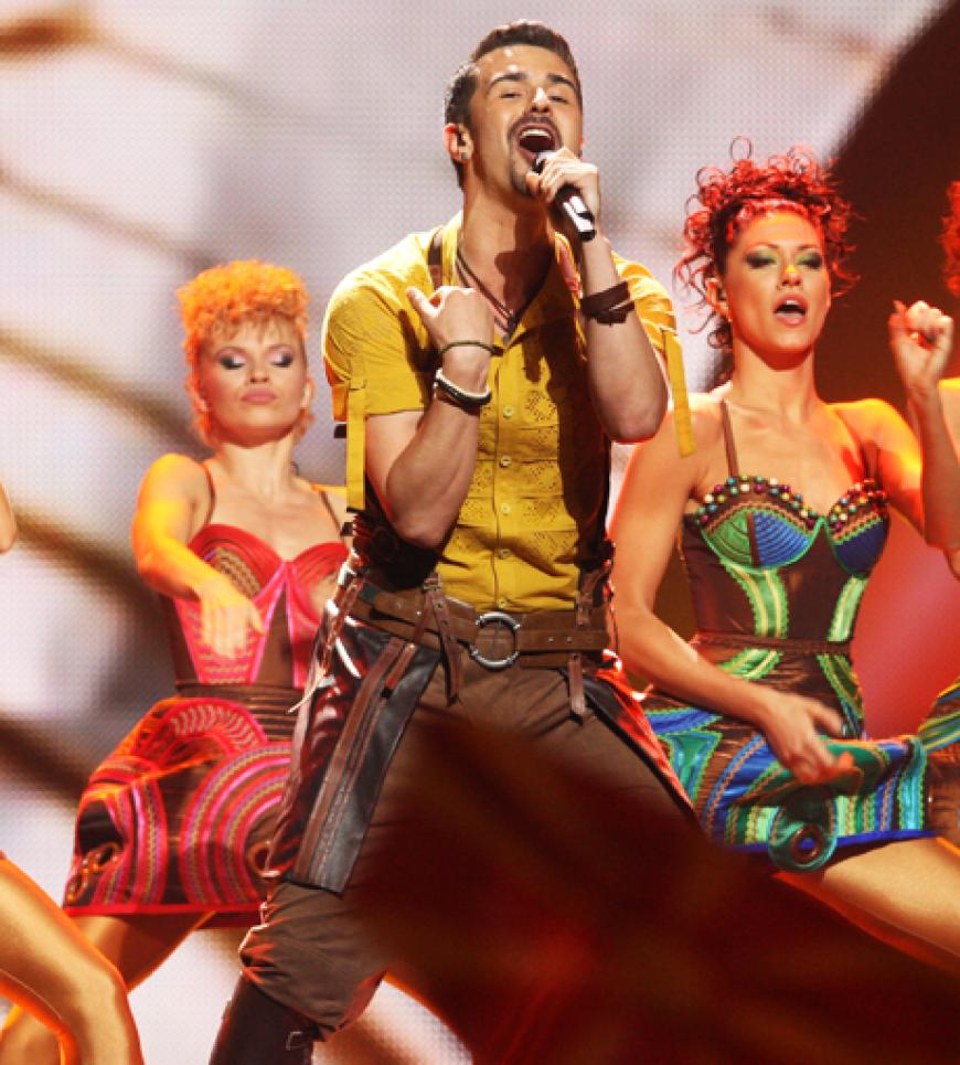 Pasha Parfeny aus Moldawien performt