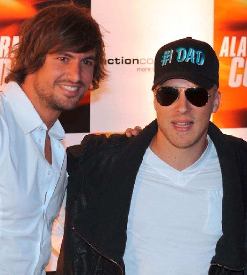 Tom Beck und Oliver Pocher