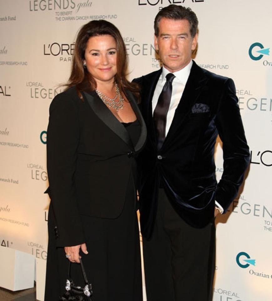 Keely Shaye Smith, Pierce Brosnan