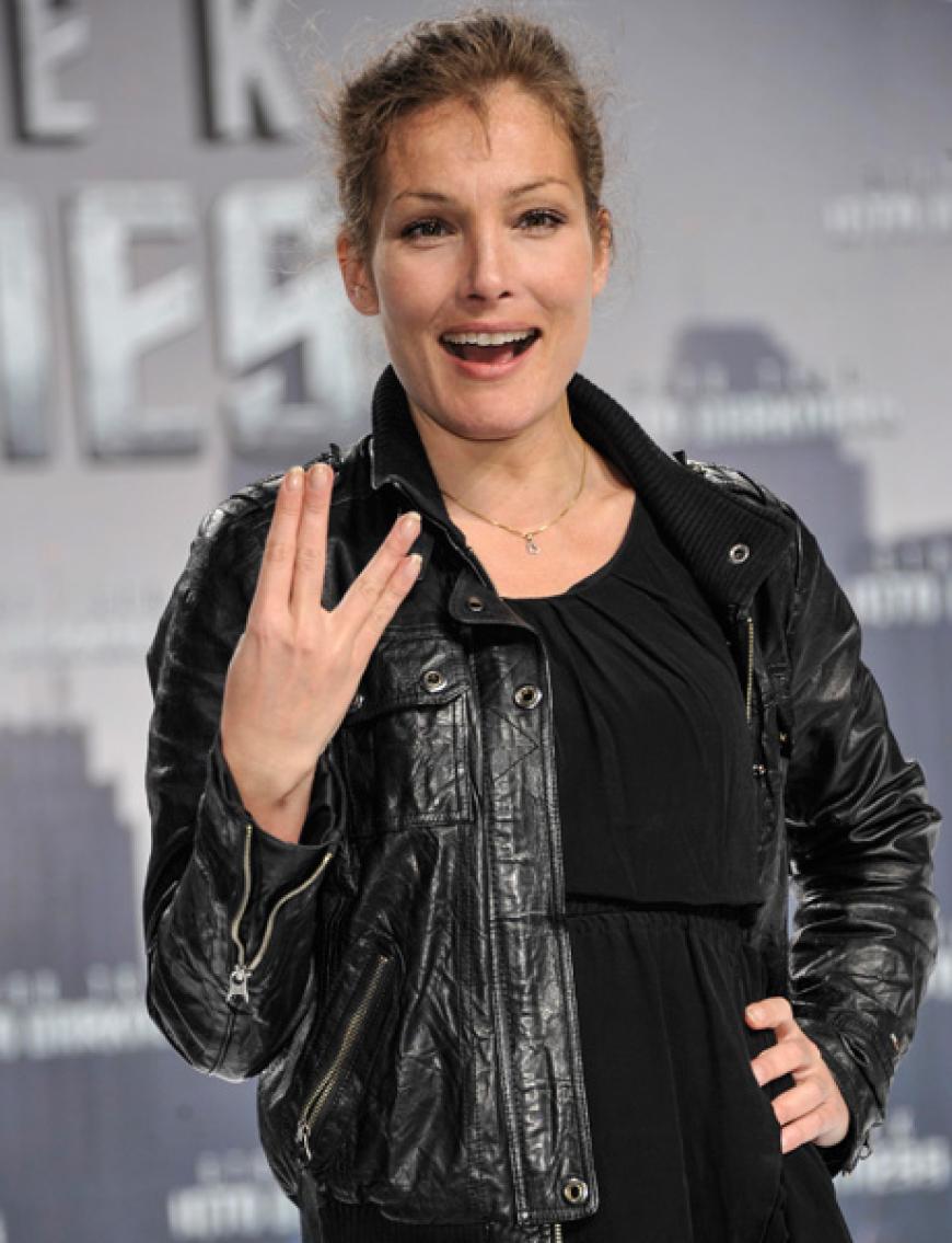 Und auch Schauspielerin Tanja Wenzel kann den