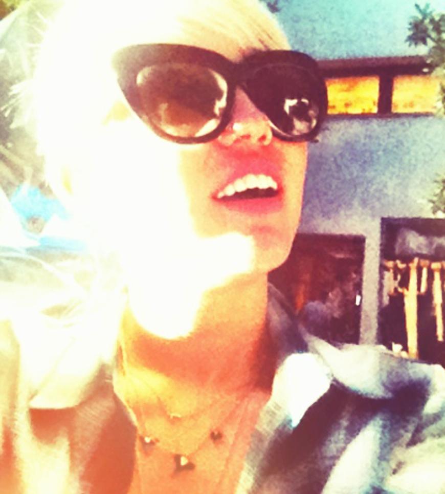 Ganz cool mit Sonnenbrille
