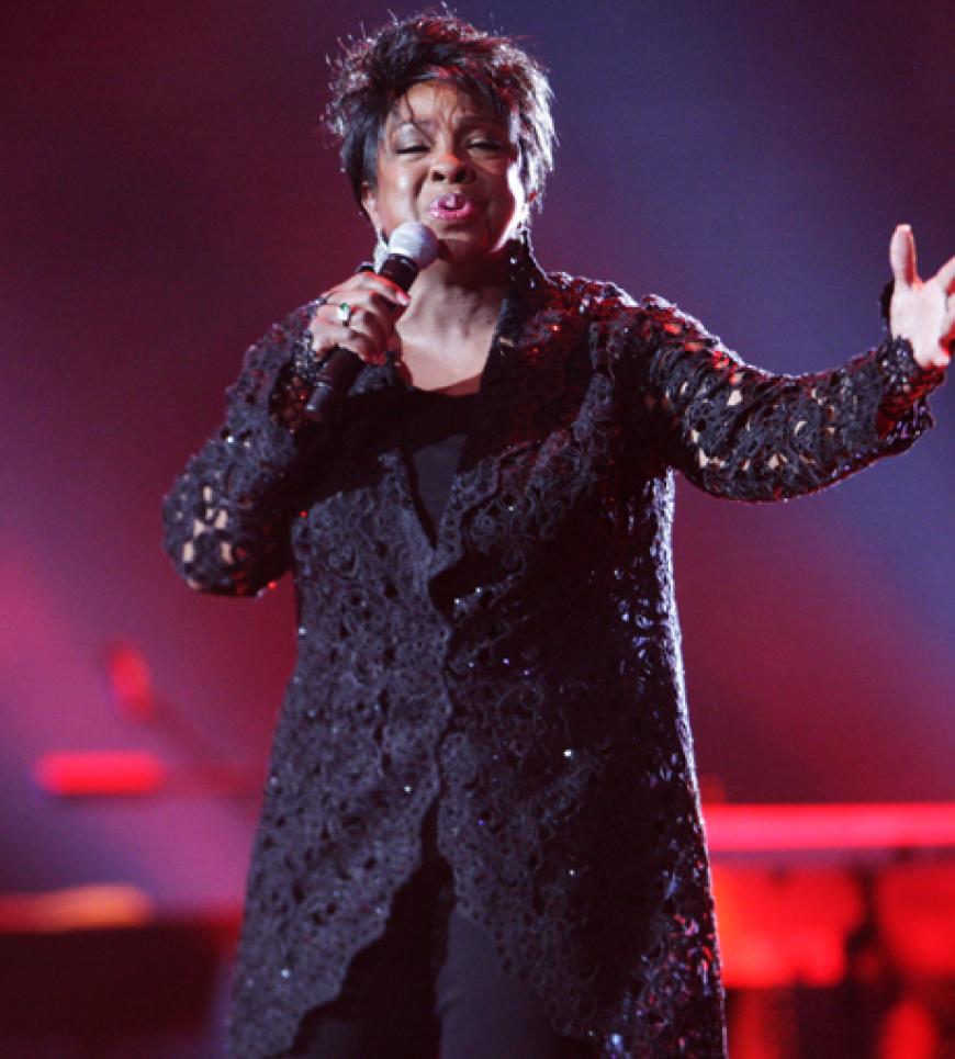 Die 77-Jährige Gladys Knight feierte ebenfalls in Cardiff mit