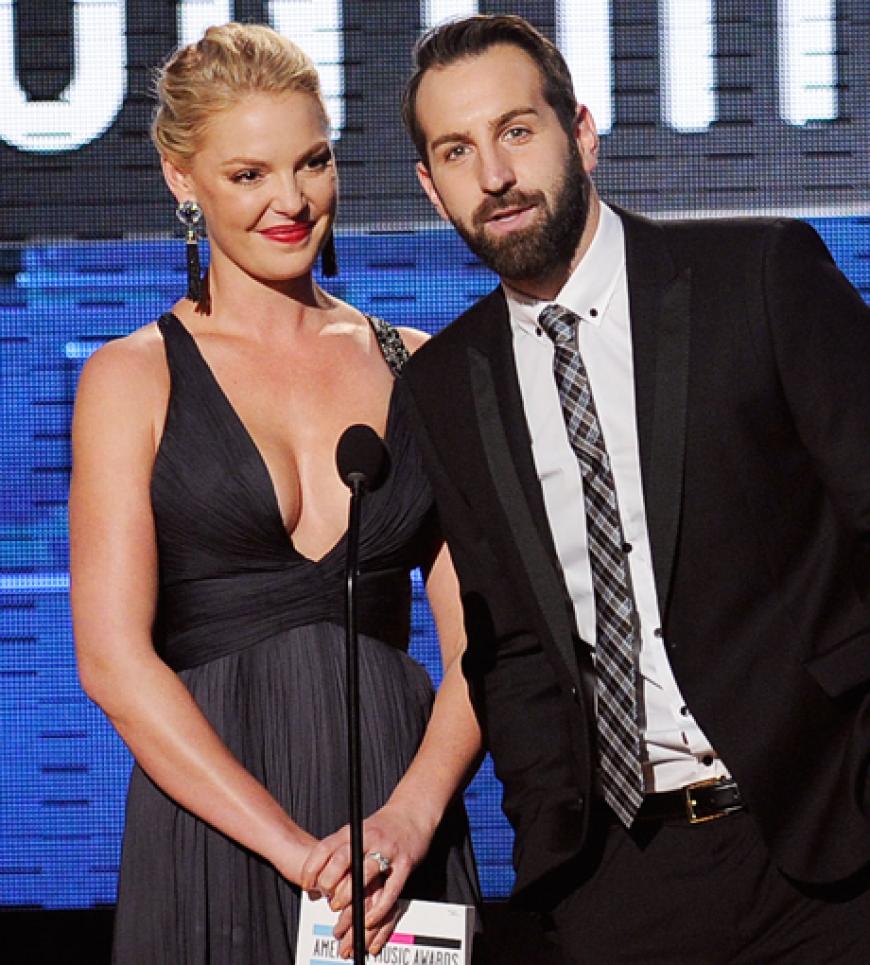 Schön: Schauspielerin Katherine Heigl überreichte gemeinsam mit Ehemann Josh Kelley einen Award