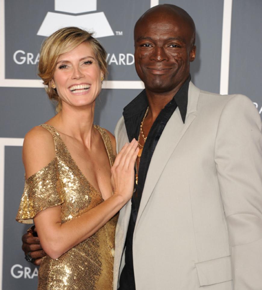 Heidi Klum und Seal gehörten sicherlich zu den schönsten Glamour-Paaren des Abends