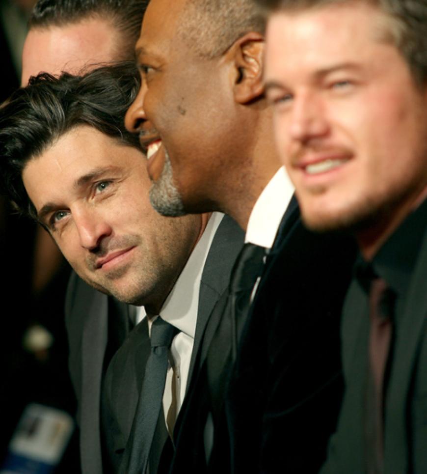Eric Dane (u. r.) 2007 bei den Screen Actors Guild Awards mit den anderen Stars von