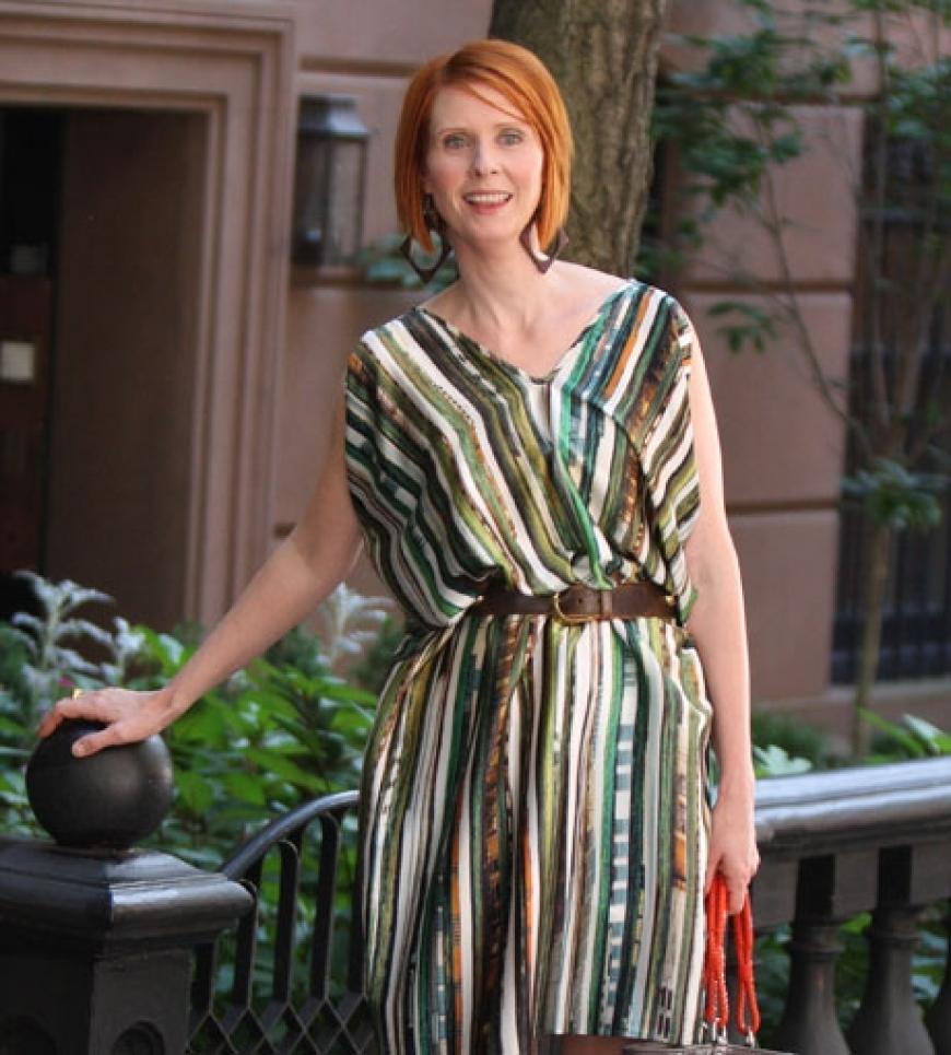 Sie darf natürlich nicht fehlen: Schauspielerin Cynthia Nixon. Sie spielt in
