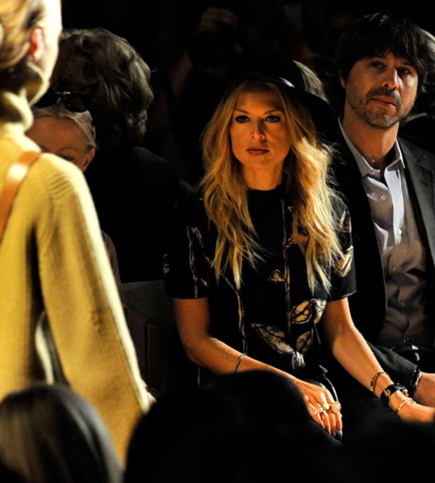 Beobachtet mit fachmännischem Auge die Kollektion von Michael Kors: Rachel Zoe mit Ehemann Rodger Berman