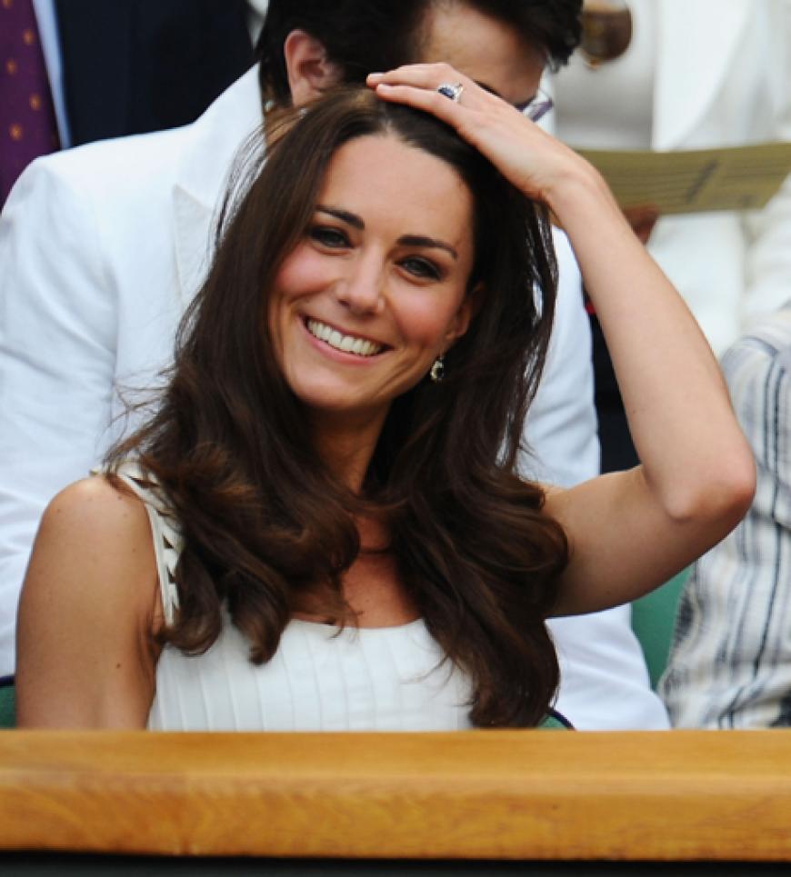 Kate Middleton sah in Wimbledon besonders hübsch aus. Ihr weißes Dress konnte glatt als Tenniskleid durchgehen
