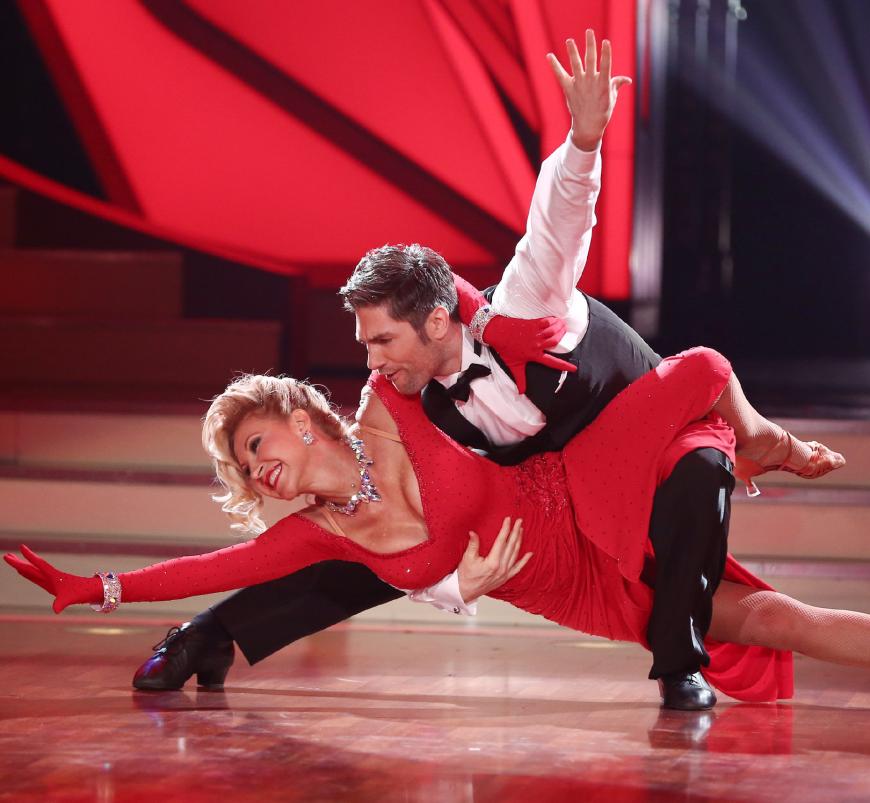 Carmen Geiss hat beim Tango und Rumba wirklich alles gegeben