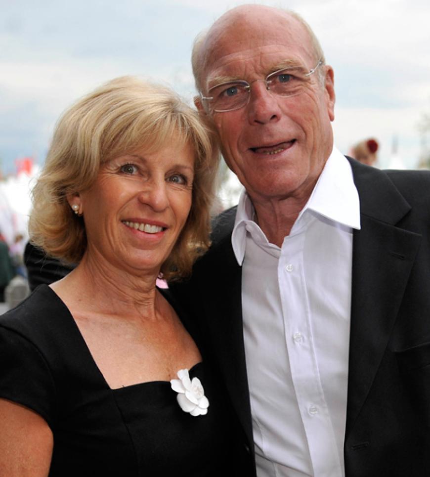 Radsportler Rudi Altig und seine Frau Monique