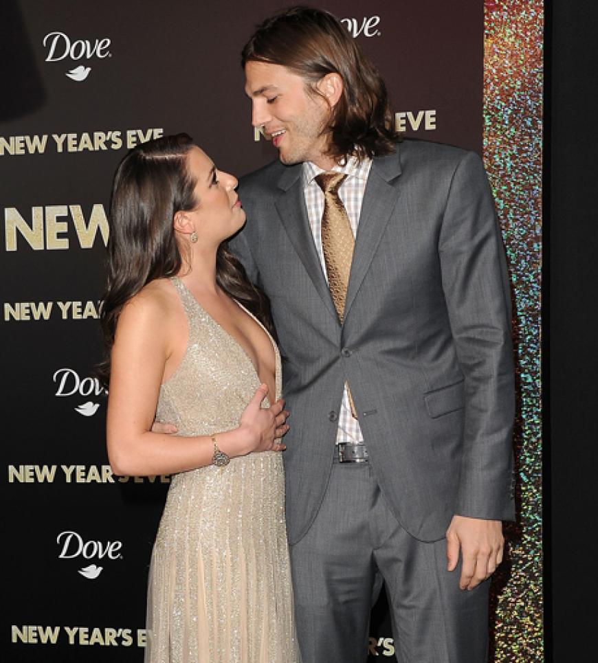 Standen unter genauer Beobachtung: Schauspielerin Lea Michele und Wieder-Single Ashton Kutcher