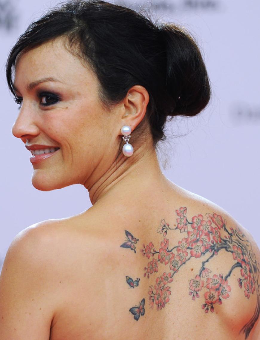 Wir wussten ja gar nicht, dass Miriam Pielhau zu den Tattoo-Liebhabern gehört!´