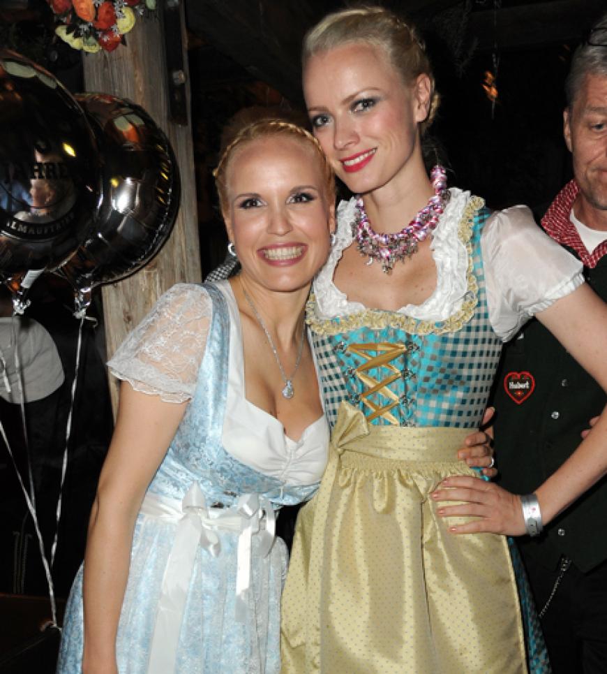 Tamara Sedmak und Model Franziska Knuppe