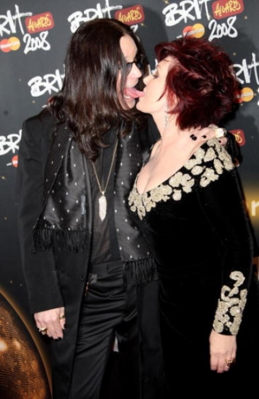Typisch: Ozzy und Sharon Osbourne moderierten die Brit-Awards