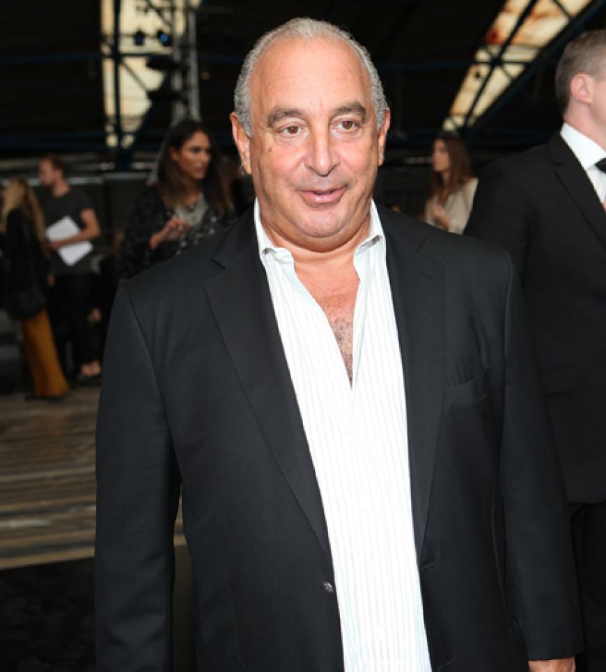 Auch bei Unique: Sir Philip Green