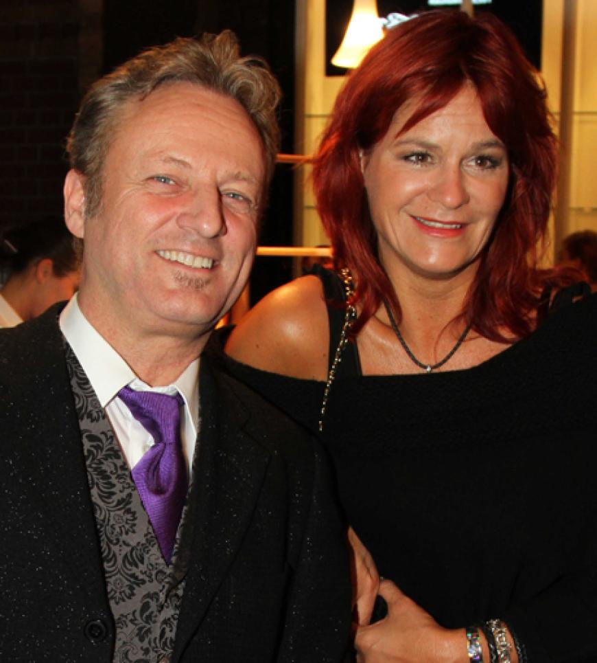 Uwe Hübner und Schlagersängerin Andrea Berg