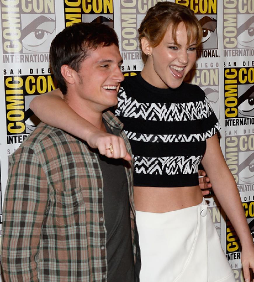Jennifer Lawrence war für gleich zwei Filme da - Hier ist sie mit ihrem