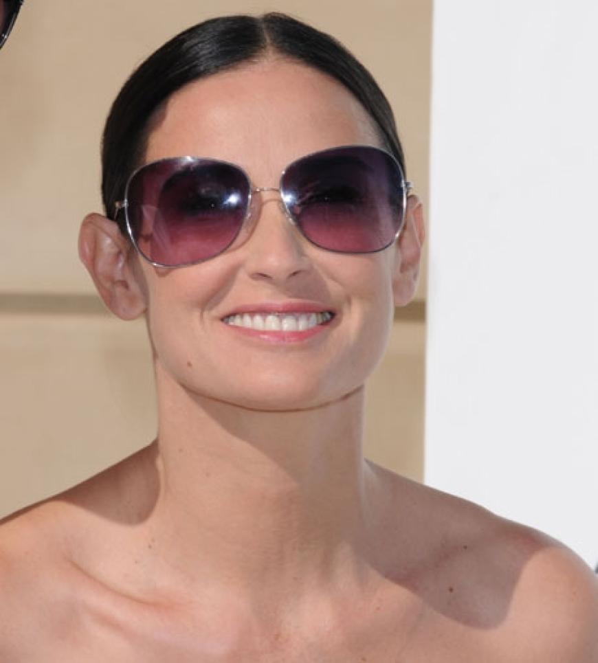 Demi Moore kam in Begleitung ihres jungen Ehemanns Ashton Kutcher