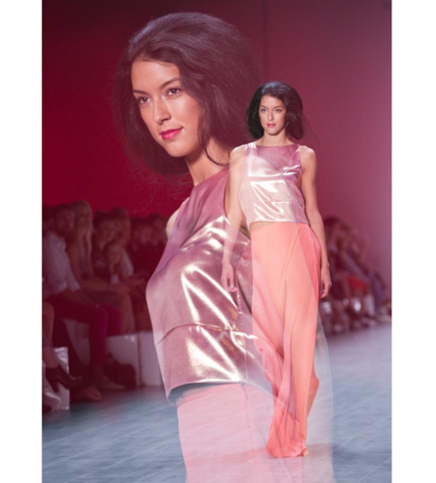 Rebecaa Mir lief unter anderem auch für Designerin Anja Gockel