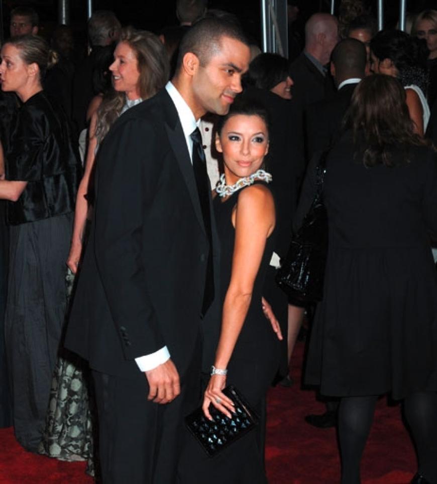 Das perfekte Paar: Basketball-Star Tony Parker und Eva Longoria Parker zeigten sich ganz verliebt