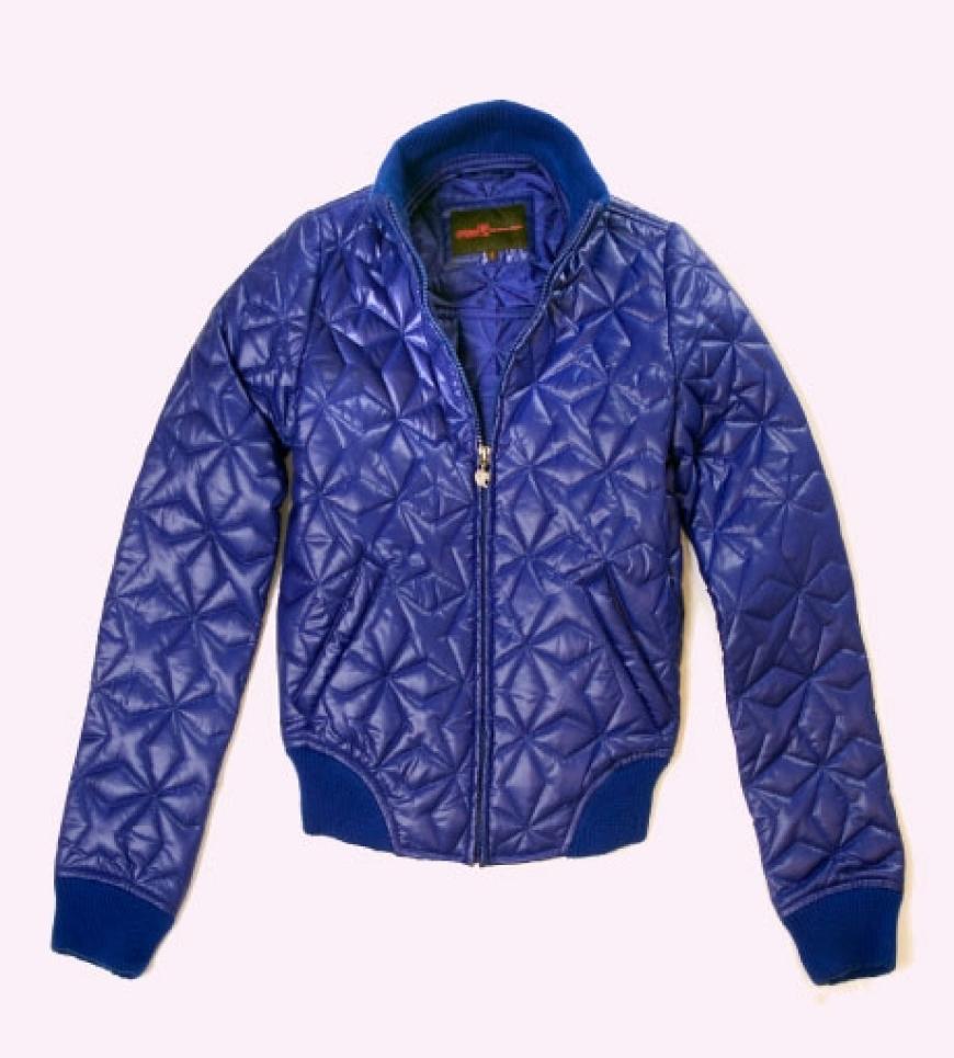 Daunenjacke mit Rautensteppung von Tom Tailor Denim, ca. 80 Euro
