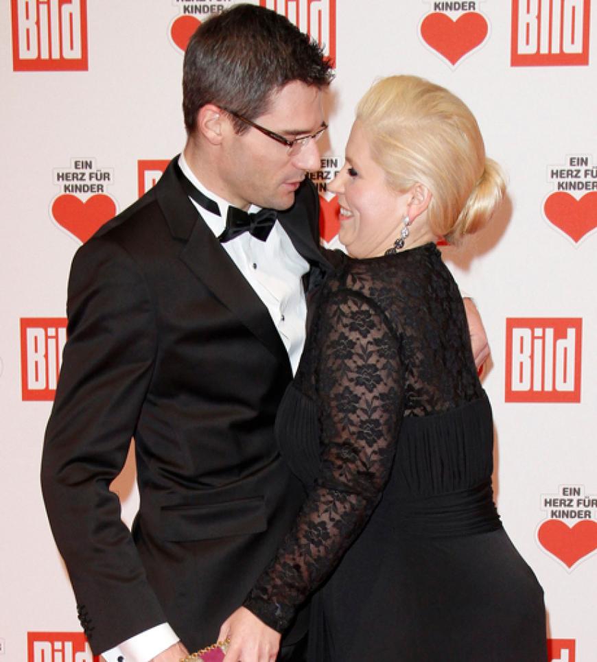 Ganz verliebt: Maite Kelly mit Ehemann Florent Raimond