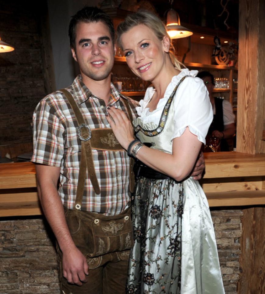 Hier waren sie noch glücklich. Eva Habermann und ihr Ex-Freund Ludwig Hacker im Mai 2011 beim