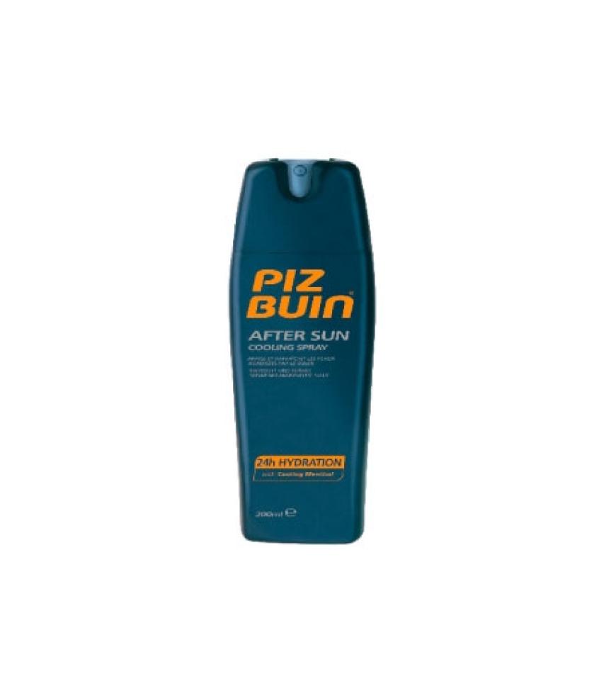 Für den Körper: After Sun Cooling Spray von Piz Buin, 200 ml ca. 18 Euro