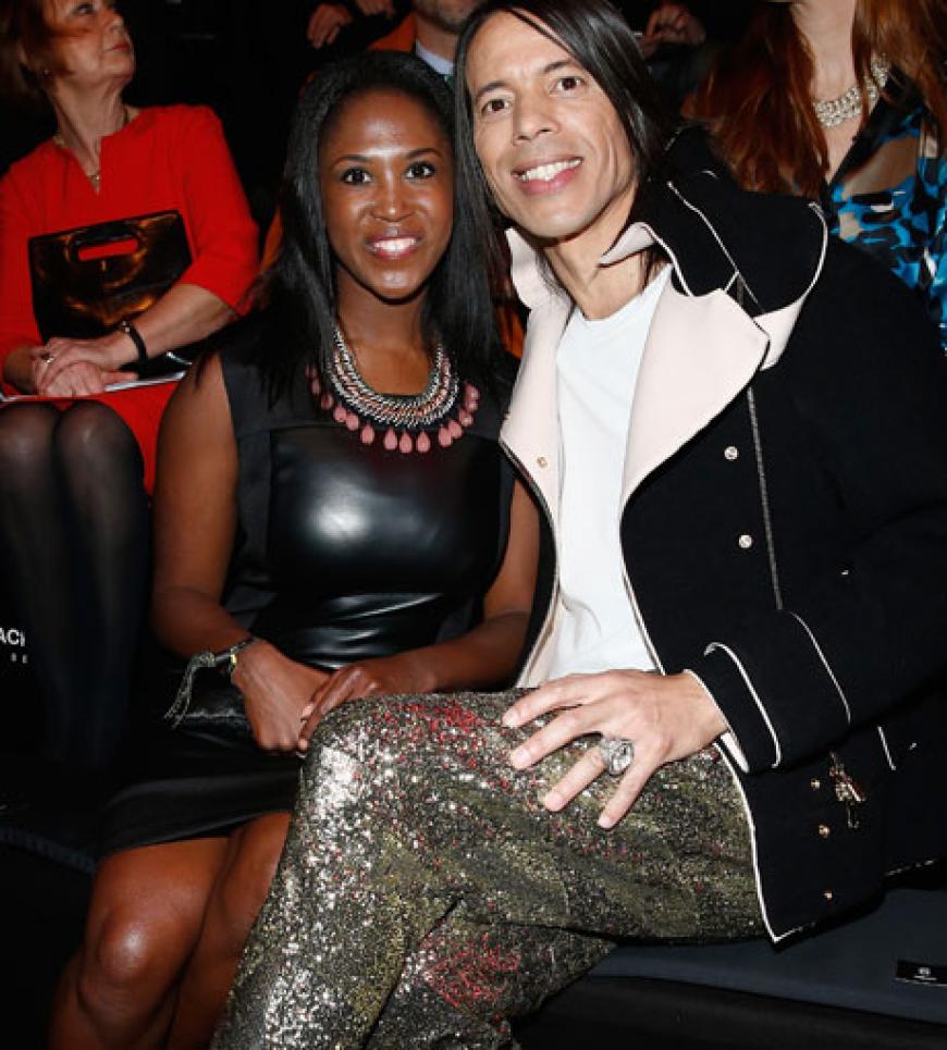 In der Frontrow: Motsi Mabuse und Jorge Gonzalez´