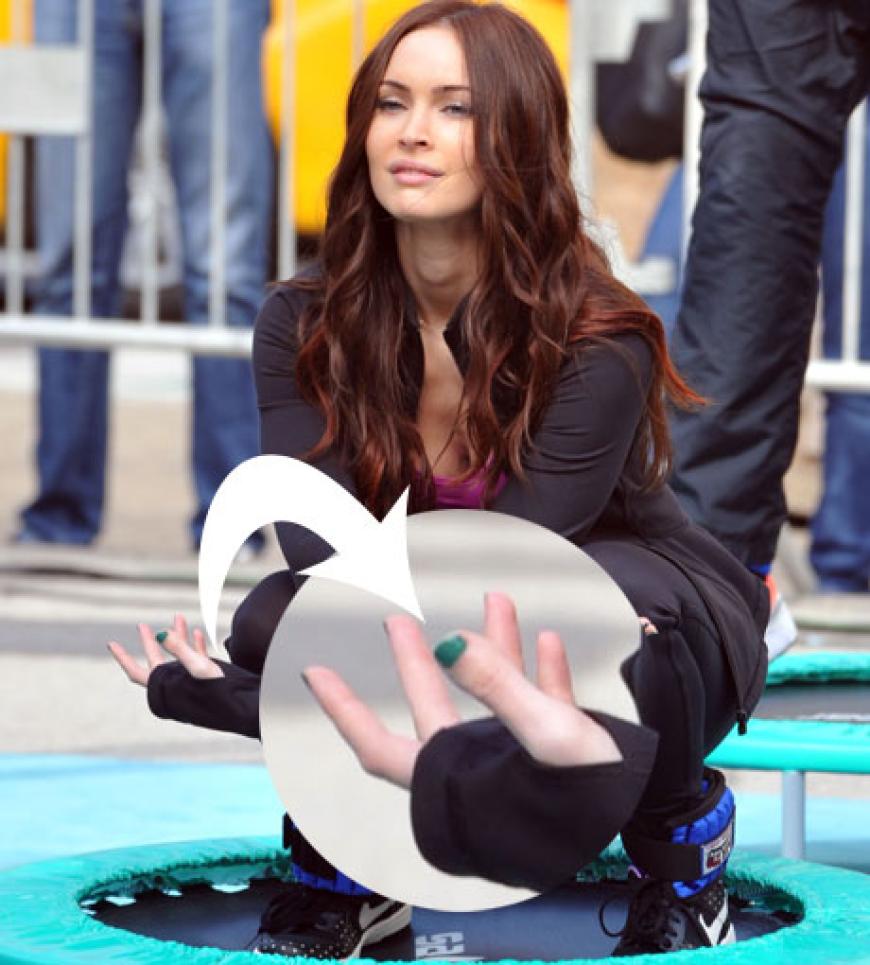 Sexbombe Megan Fox ist nicht ganz perfekt. Die Schauspielerin hat einen kleinen Schönheitsmakel - eine Deformation ihrer Daumen. Sie sind verkürzt.