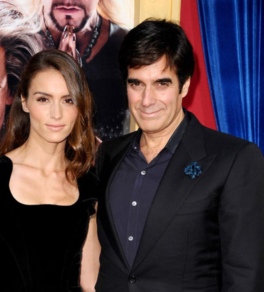 David Copperfield und Chloe Gosslin