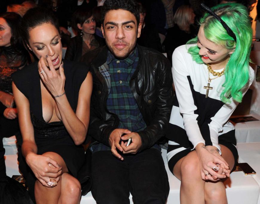 Front-Row-Report: Lilly Becker, Noah Becker und Bonnie Strange verstehen sich bei der Basler-Fashion-Show bestens
